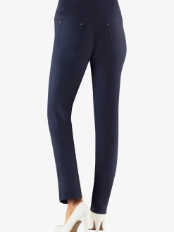 Pantalon ceinture haute affinante à glissière