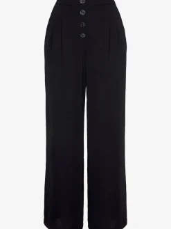 Pantalon ceinture lisse devant