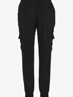 Pantalon ceinture smockée élastique et coulisse
