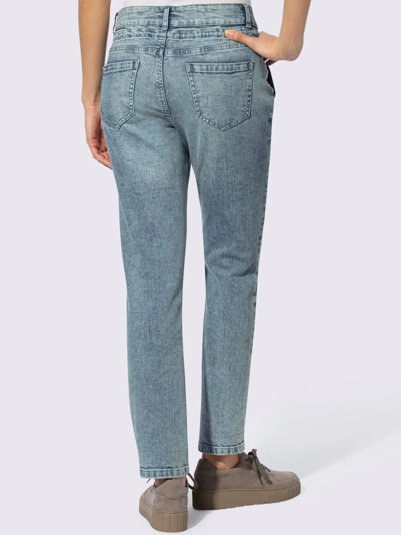 Pantalon ceinture tendance