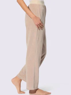 Pantalon chandail en velours ras