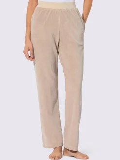 Pantalon chandail en velours ras
