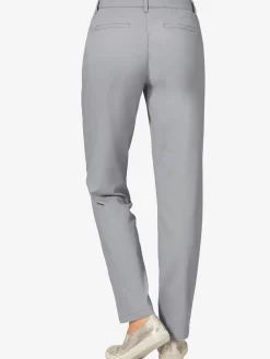Pantalon chino femme en coton extensible