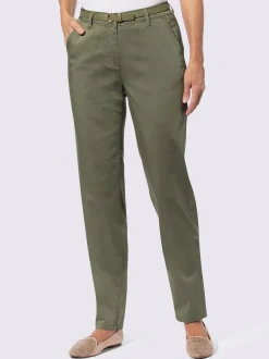 Pantalon chino qualité coton doux sur la peau