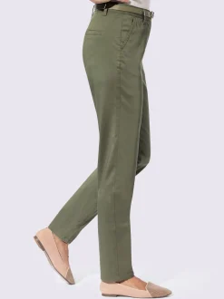 Pantalon chino qualité coton doux sur la peau