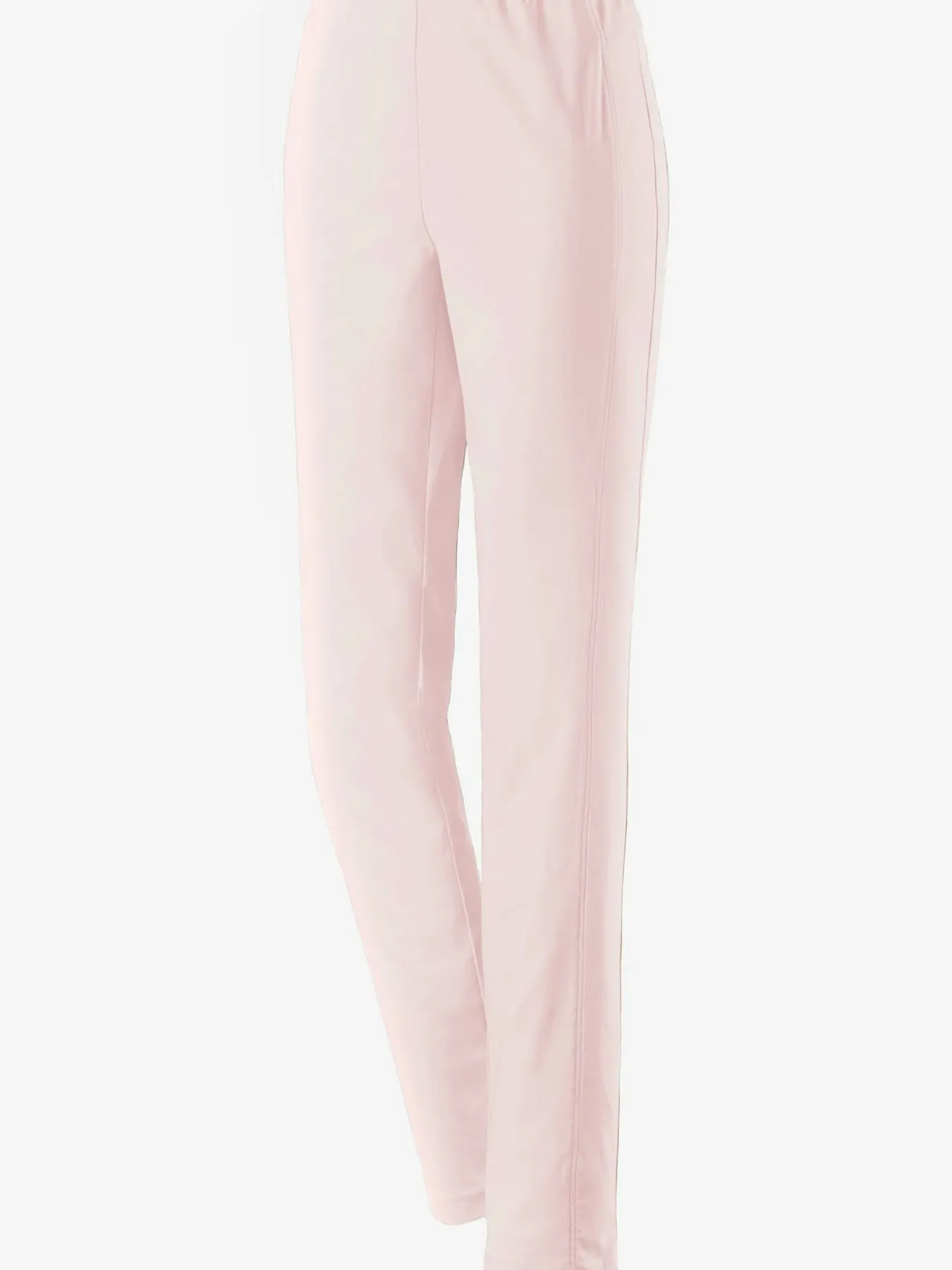 Pantalon classique uni avec ceinture élastique