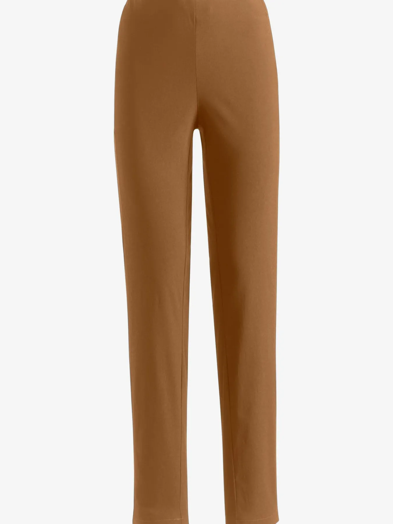 Pantalon classique uni avec ceinture élastique