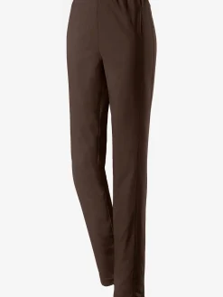 Pantalon classique uni avec ceinture élastique