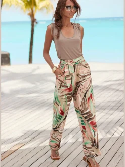 Pantalon confortable en qualité tissée