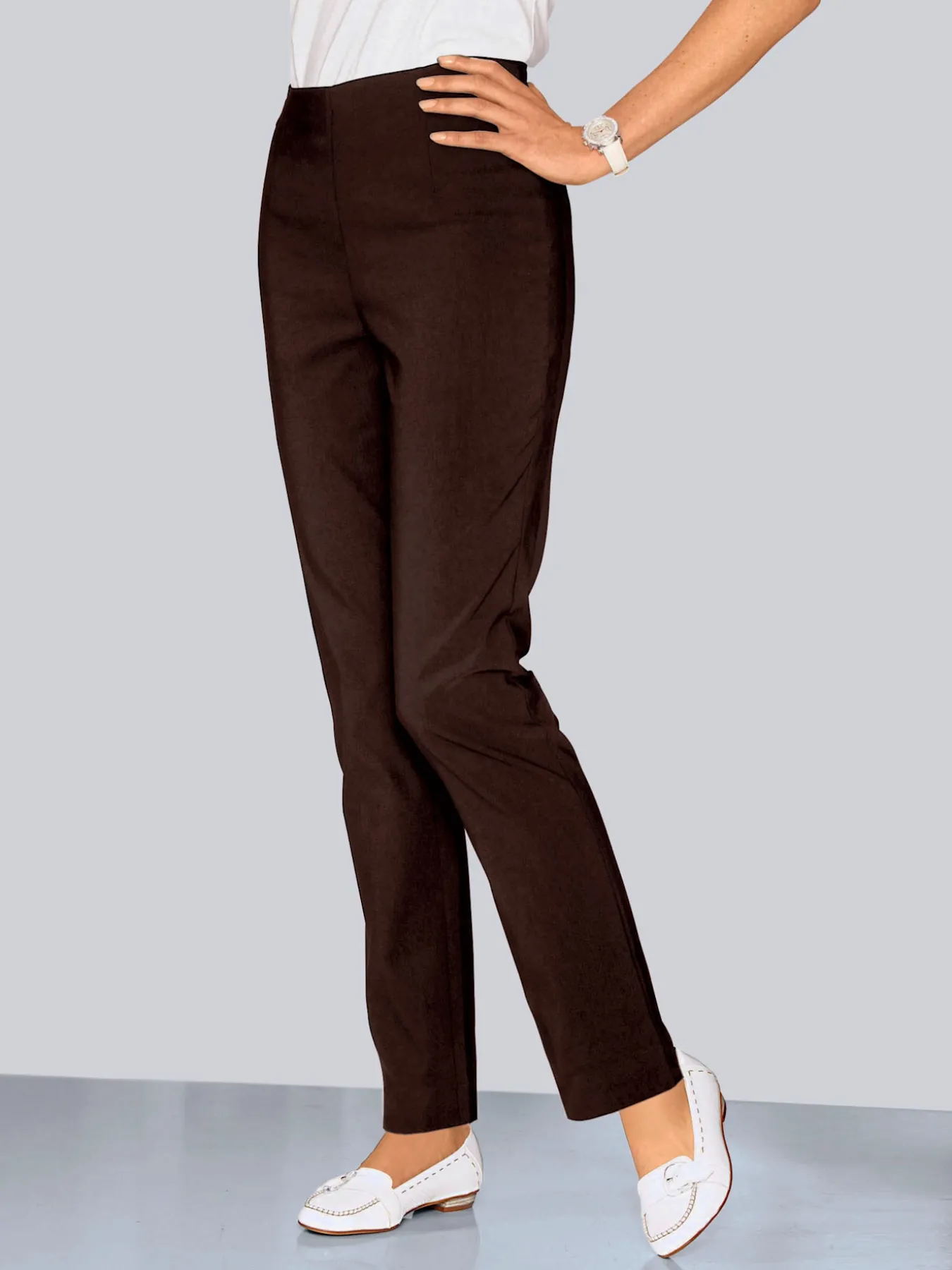 Pantalon costume coupe confort ceinture élastique invisible