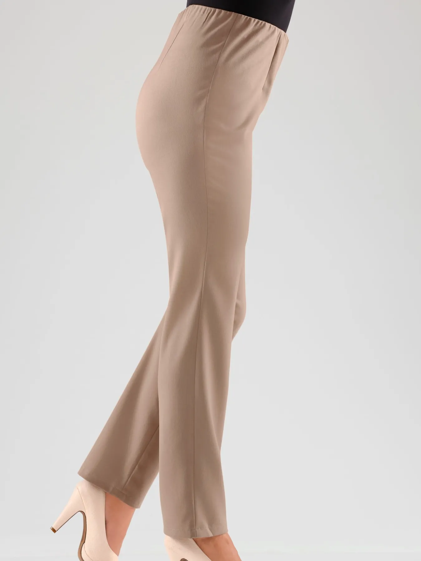 Pantalon costume coupe confort ceinture élastique invisible