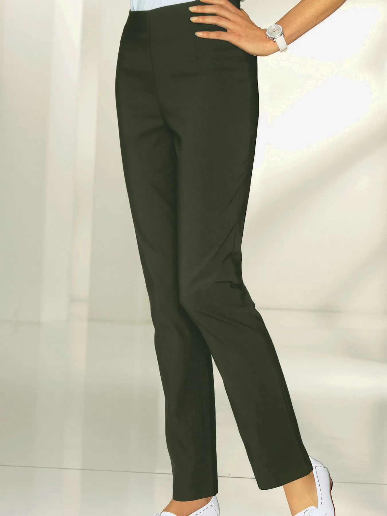 Pantalon costume coupe confort ceinture élastique invisible