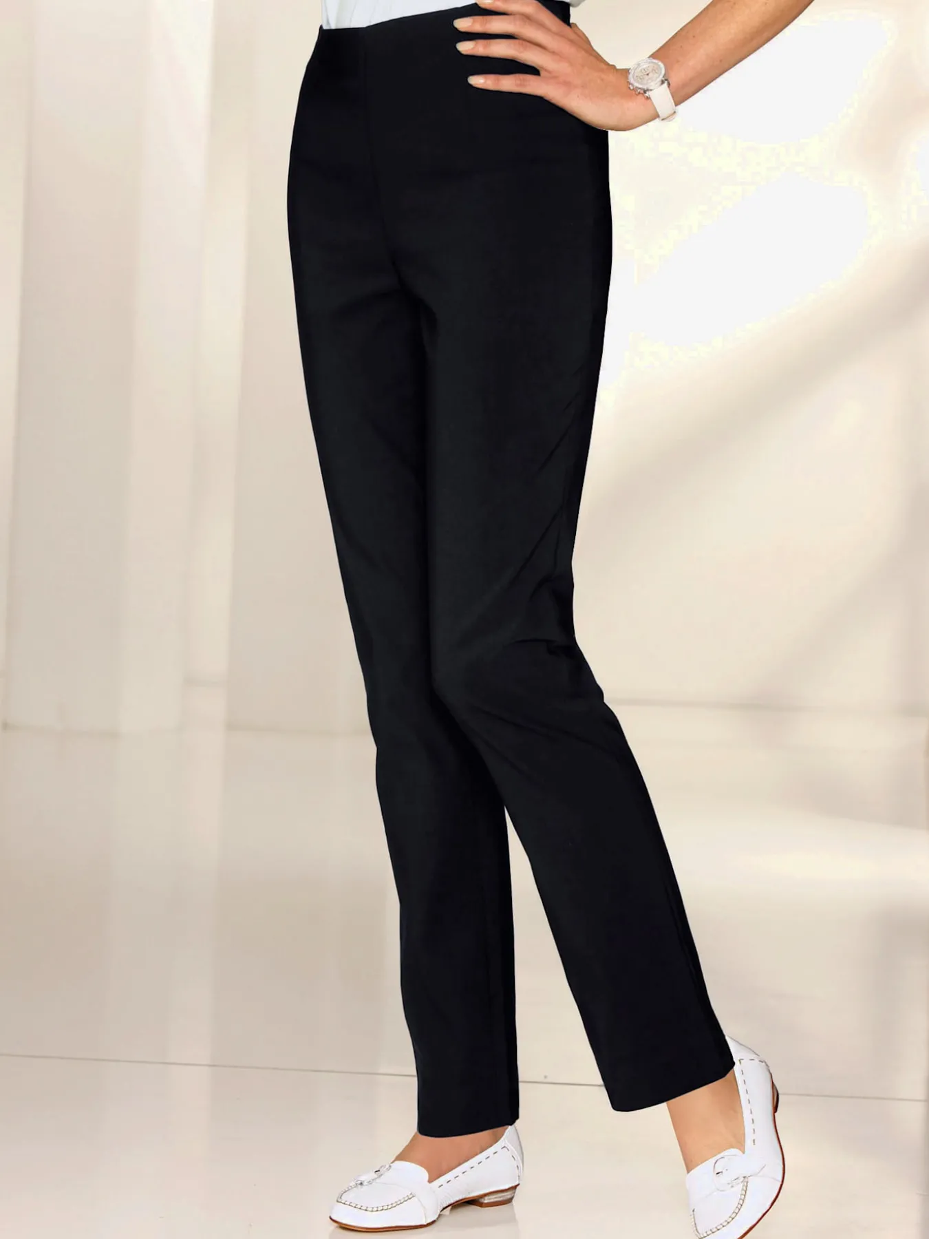 Pantalon costume coupe confort ceinture élastique invisible