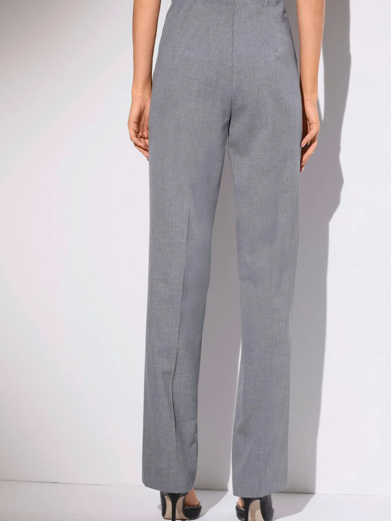 Pantalon costume taille élastiquée invisible