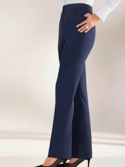 Pantalon costume taille élastiquée invisible
