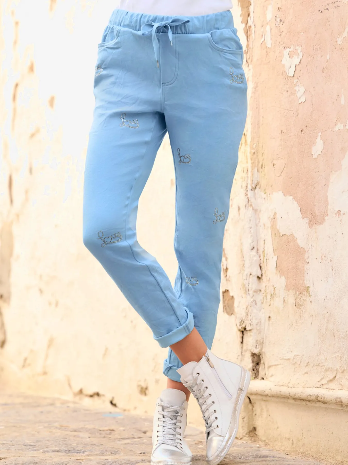 Pantalon coton extensible confortable