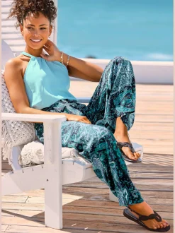 Pantalon coupe ample tendance