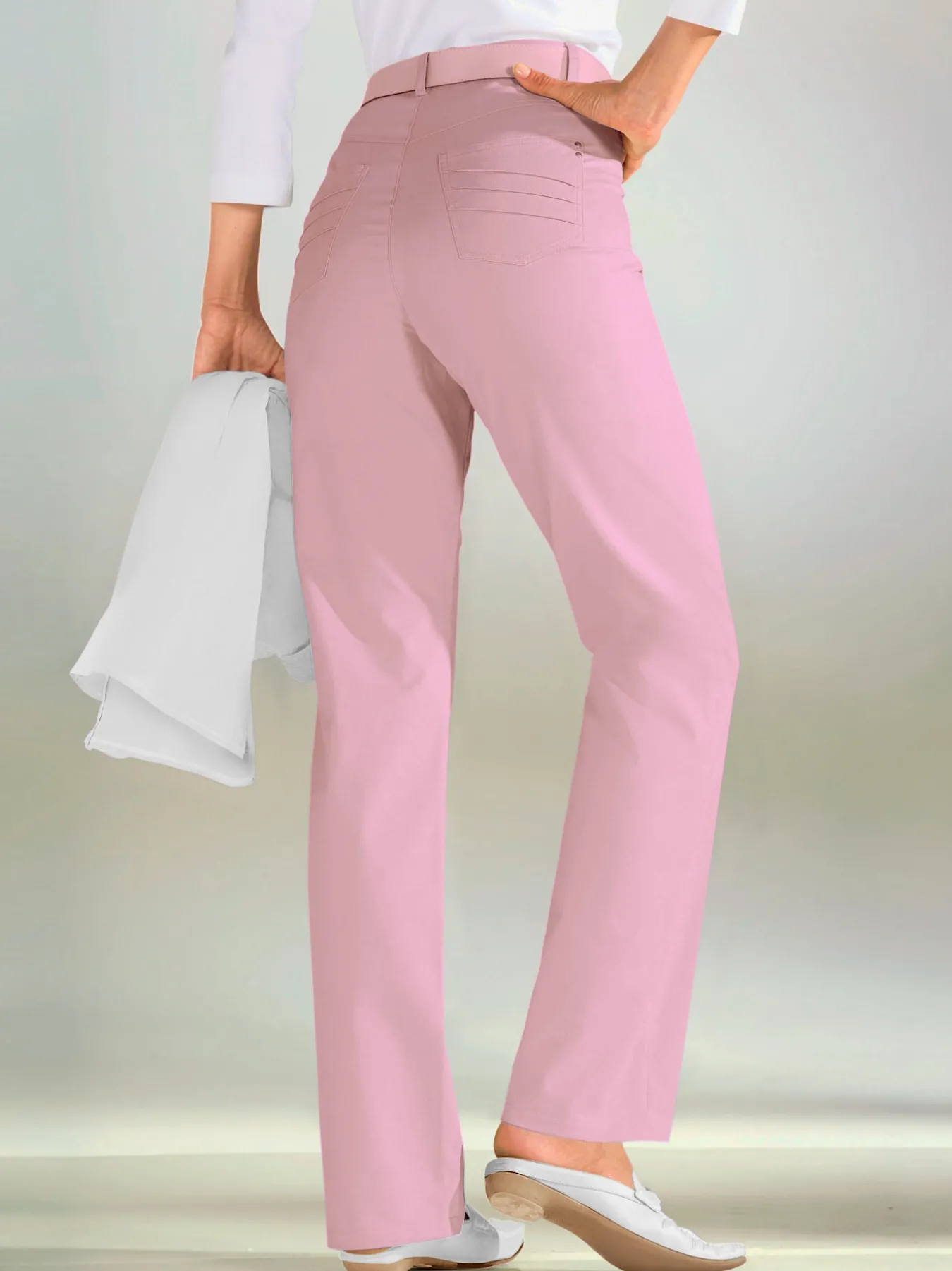 Pantalon coupe droite traitement nano