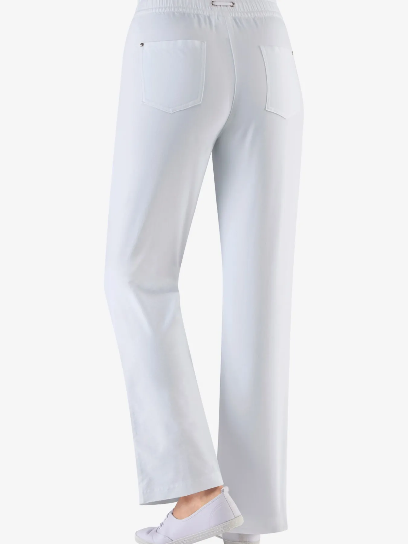 Pantalon coupe sportive ceinture élastique
