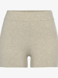 Pantalon court en tricot doux