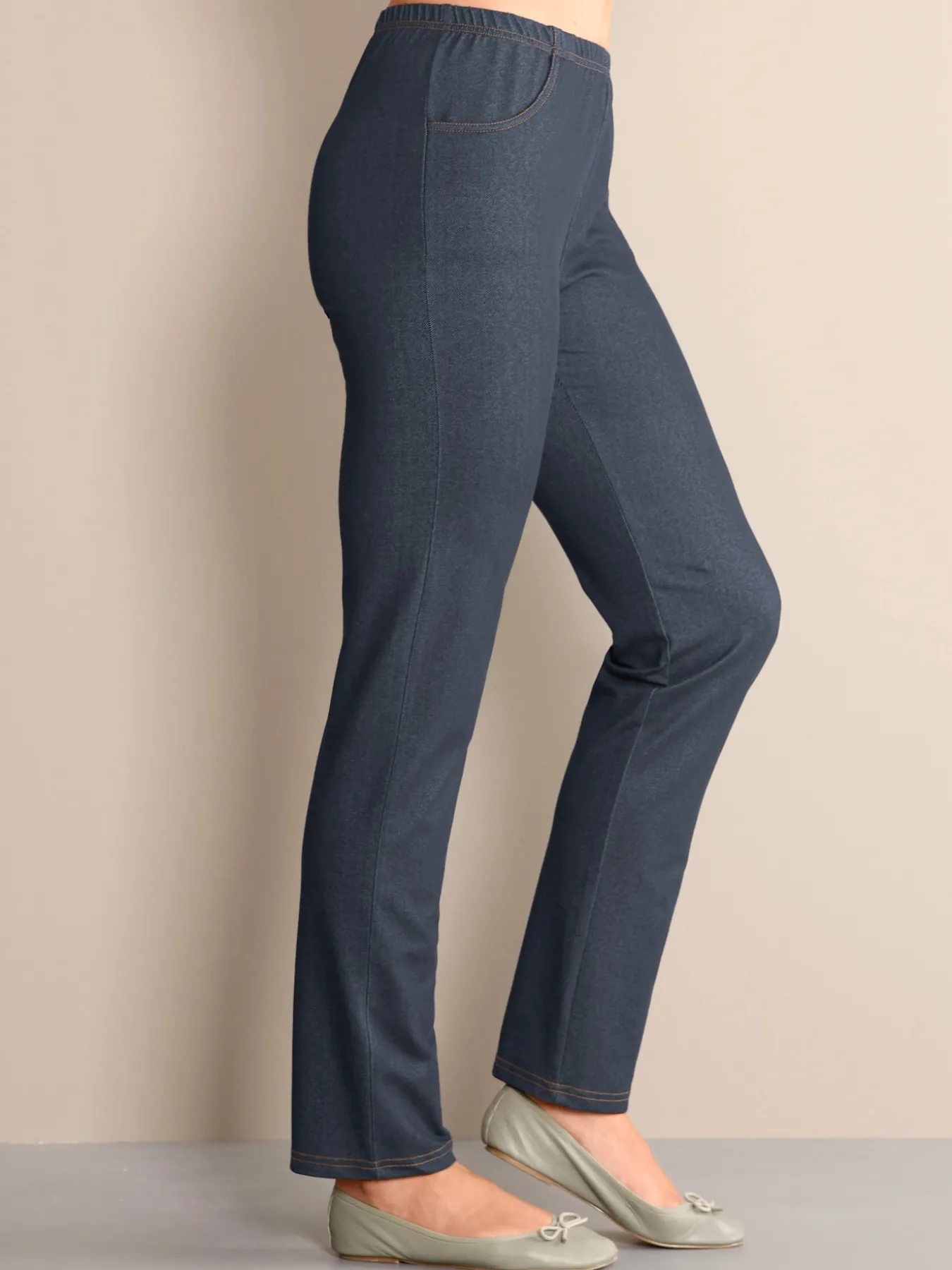 Pantalon de loisirs imitation jean