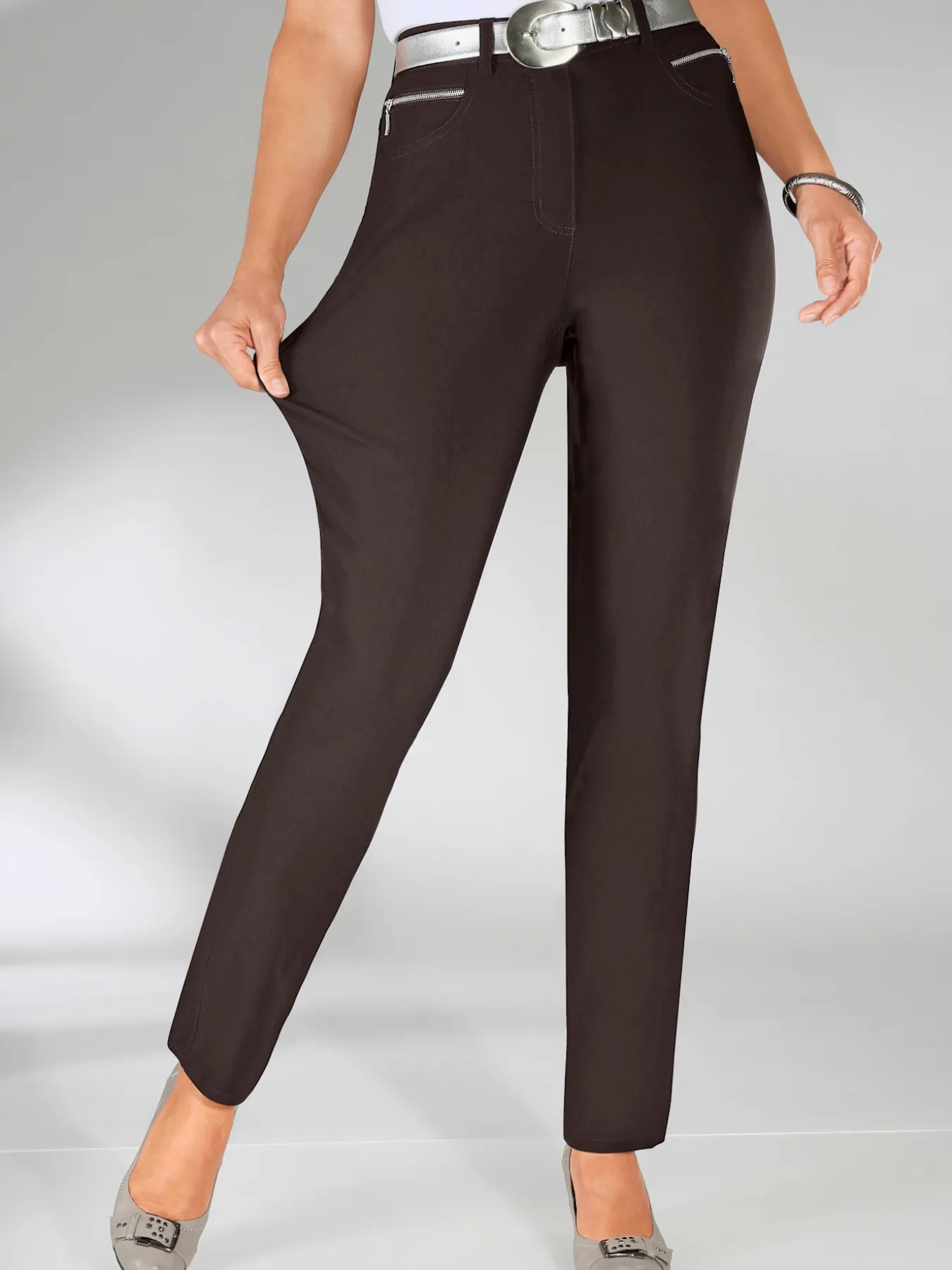 Pantalon d'hiver femme coupe indémodable