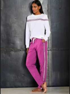 Pantalon d'intérieur pantalon de relaxation à rayures