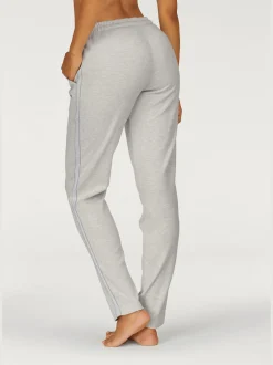 Pantalon d'intérieur sweatshirt avec bandes latérales métalliques