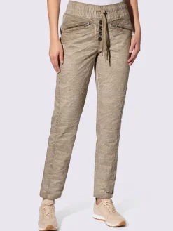 Pantalon délavage « oil dyed » tendance