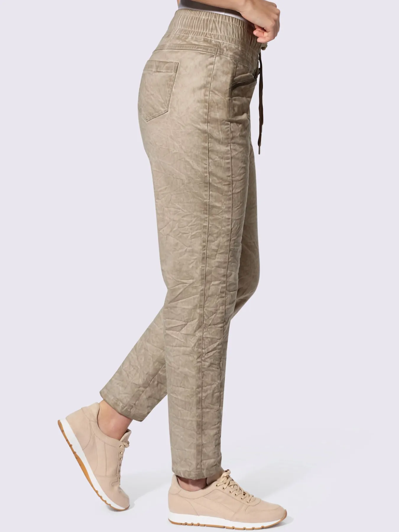 Pantalon délavage « oil dyed » tendance