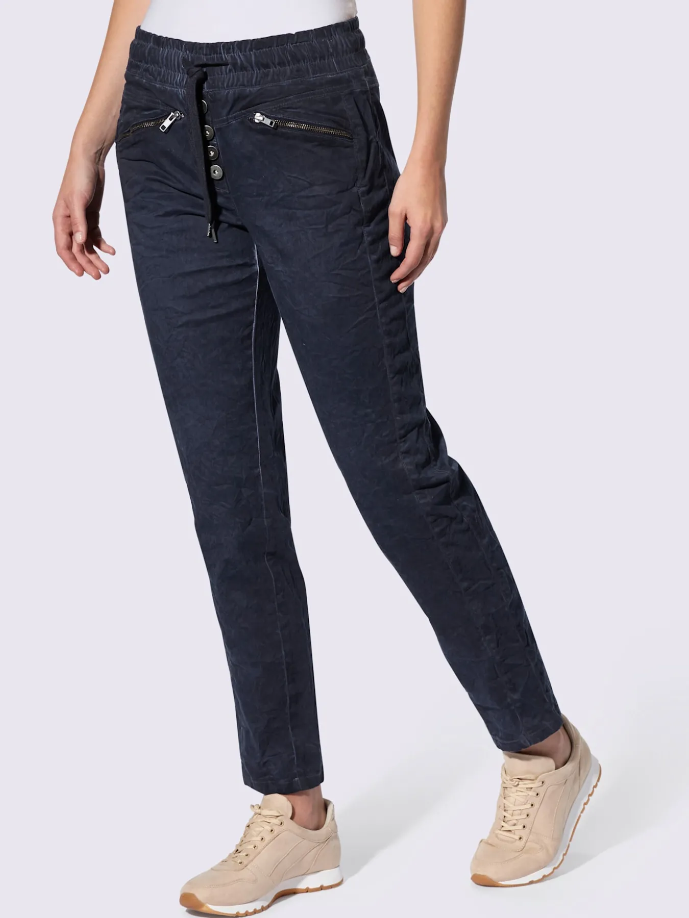 Pantalon délavage « oil dyed » tendance