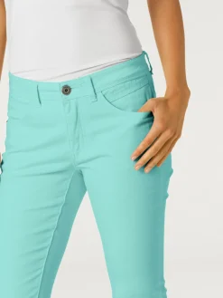 Pantalon effet ventre plat coupe skinny
