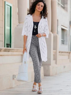 Pantalon en bengaline avec viscose