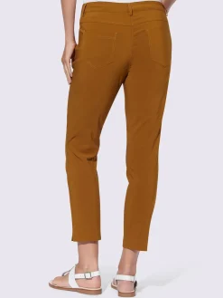 Pantalon en bengaline jambes étroites