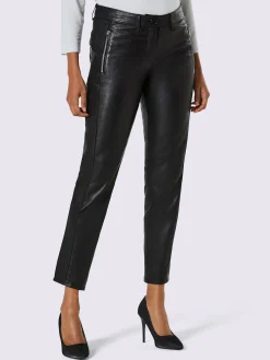 Pantalon en cuir cuir agneau nappa véritable
