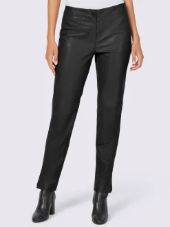 Pantalon en cuir cuir agneau nappa
