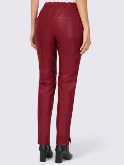 Pantalon en cuir cuir agneau nappa