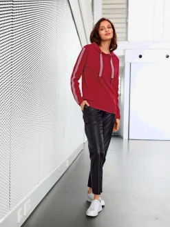 Pantalon en cuir pur cuir d'agneau nappa