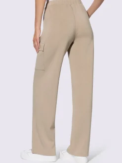 Pantalon en jersey ceinture élastique confortable
