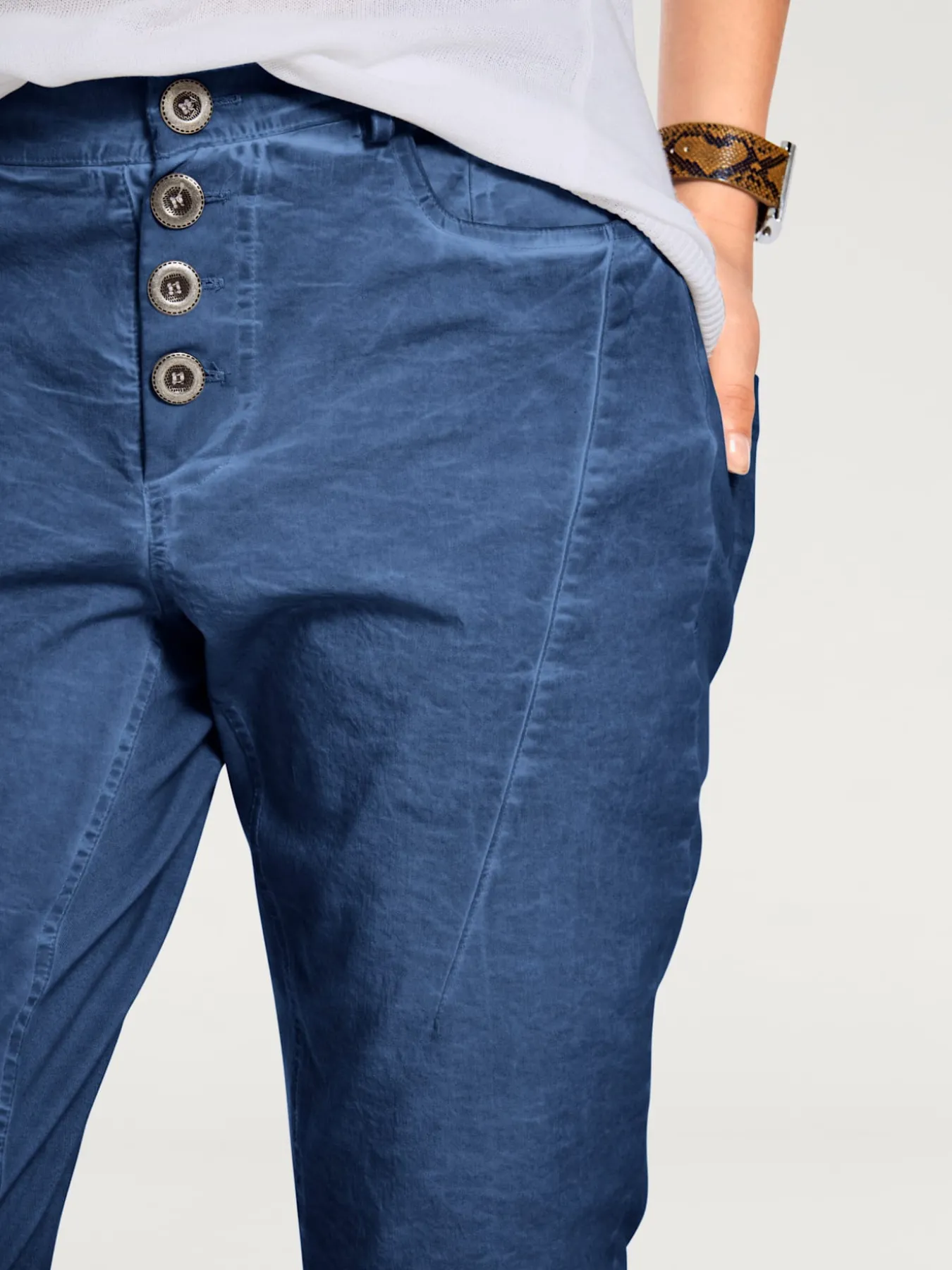 Pantalon en jersey coupe carotte
