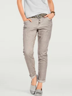 Pantalon en jersey coupe carotte