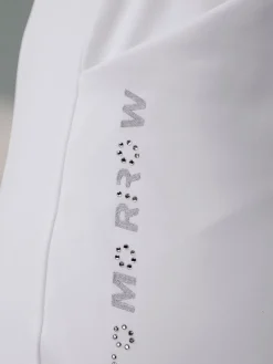 Pantalon en jersey imprimé couleur argent sur la couture latérale