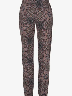 Pantalon en jersey pantalon d'été avec ceinture smockée