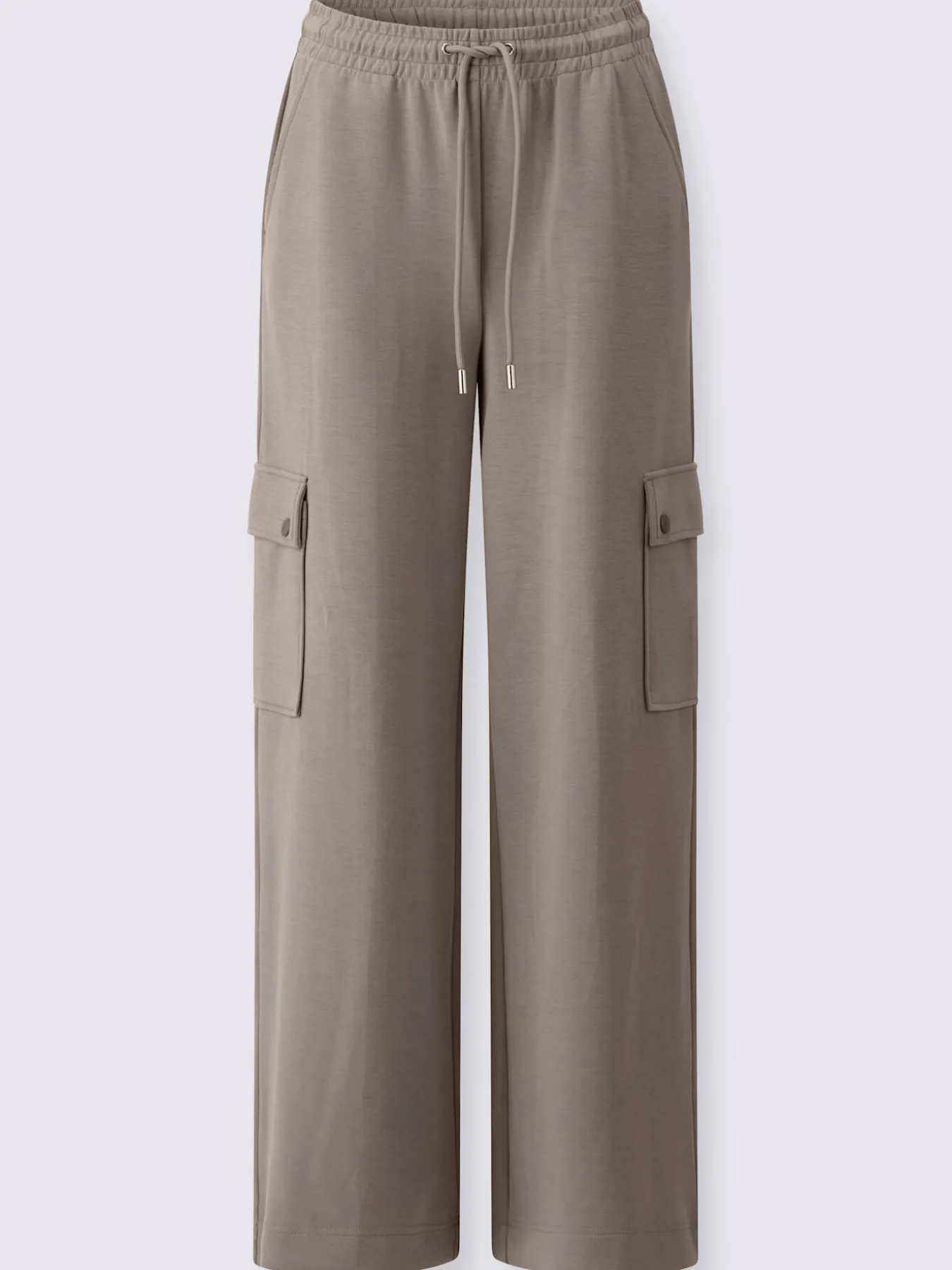 Pantalon en jersey poches cargo plaquées