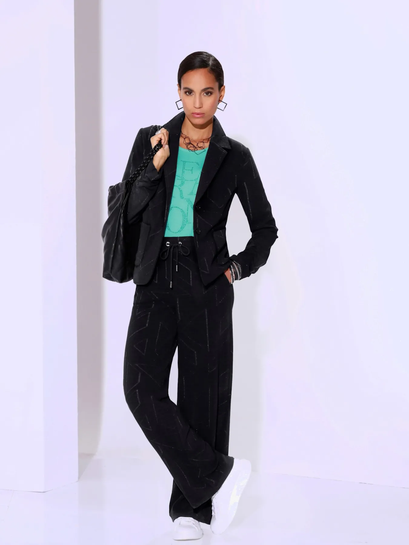 Pantalon en jersey ultra-doux avec modal