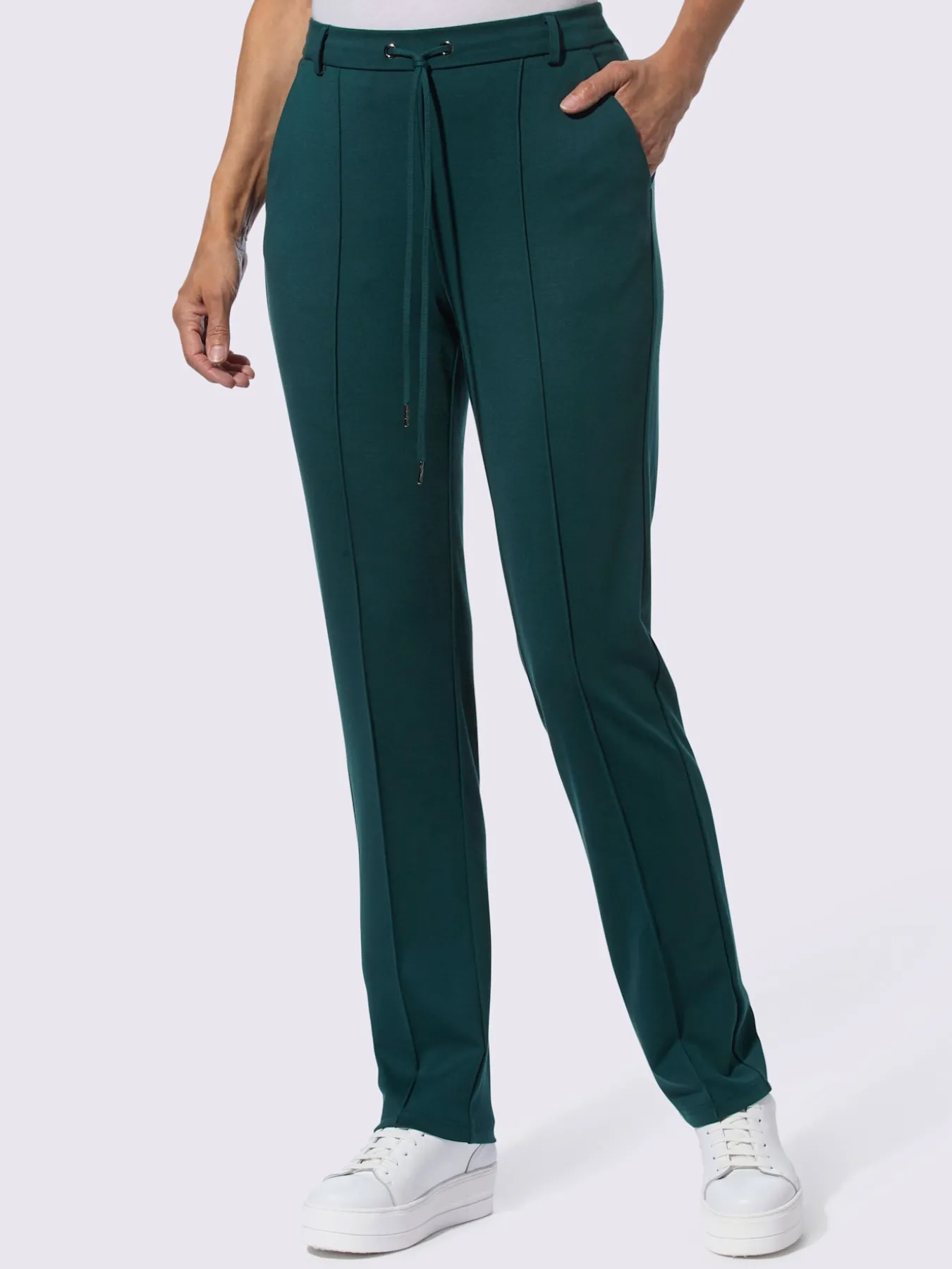 Pantalon en jersey viscose