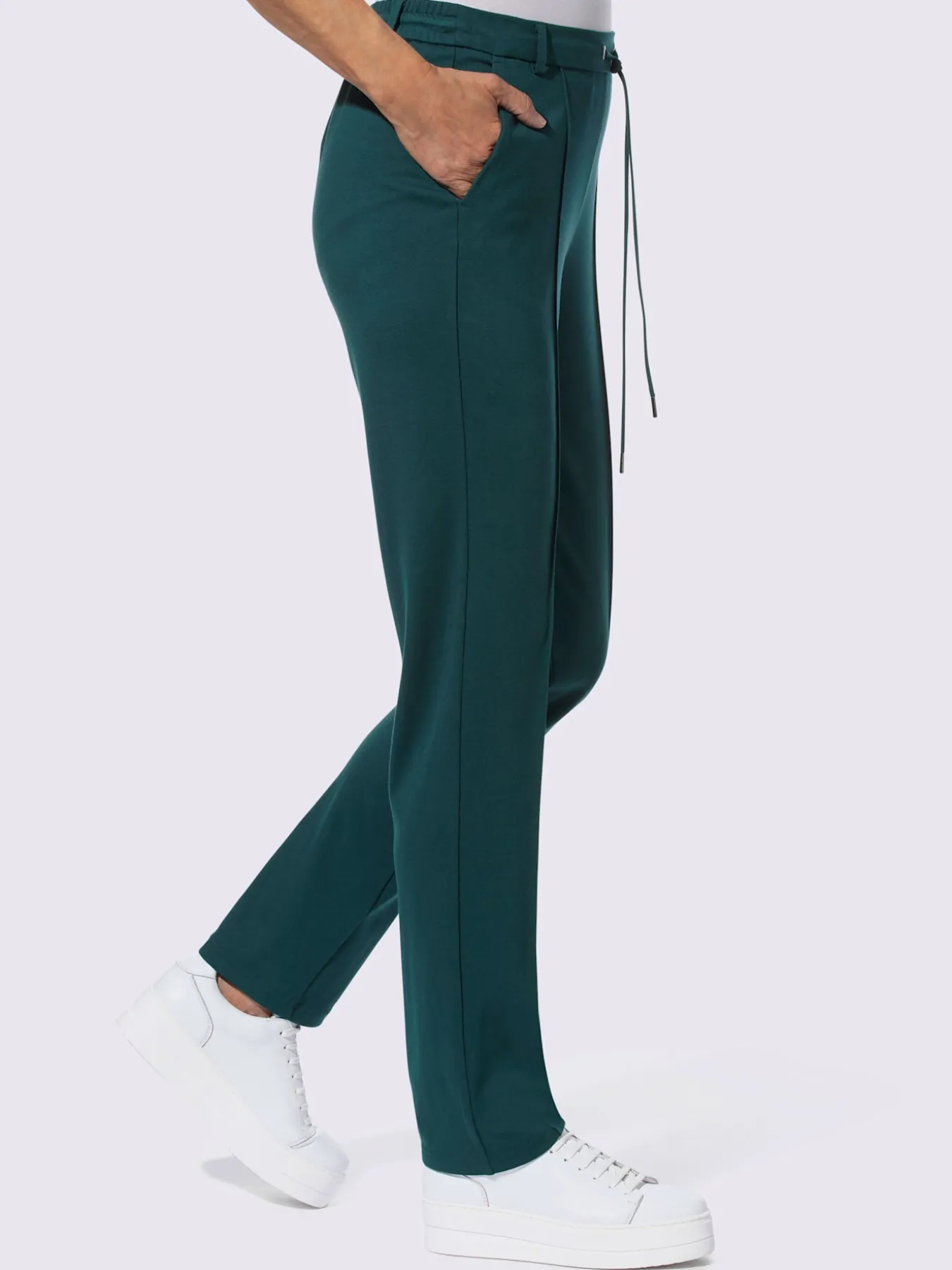 Pantalon en jersey viscose