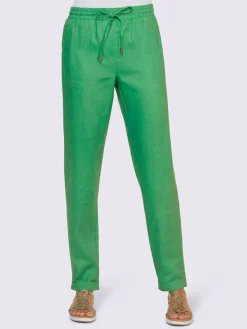 Pantalon en lin pur lin