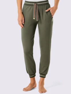 Pantalon en modal et viscose matière sweat