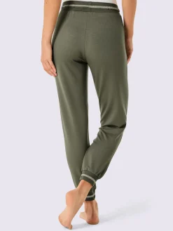 Pantalon en modal et viscose matière sweat